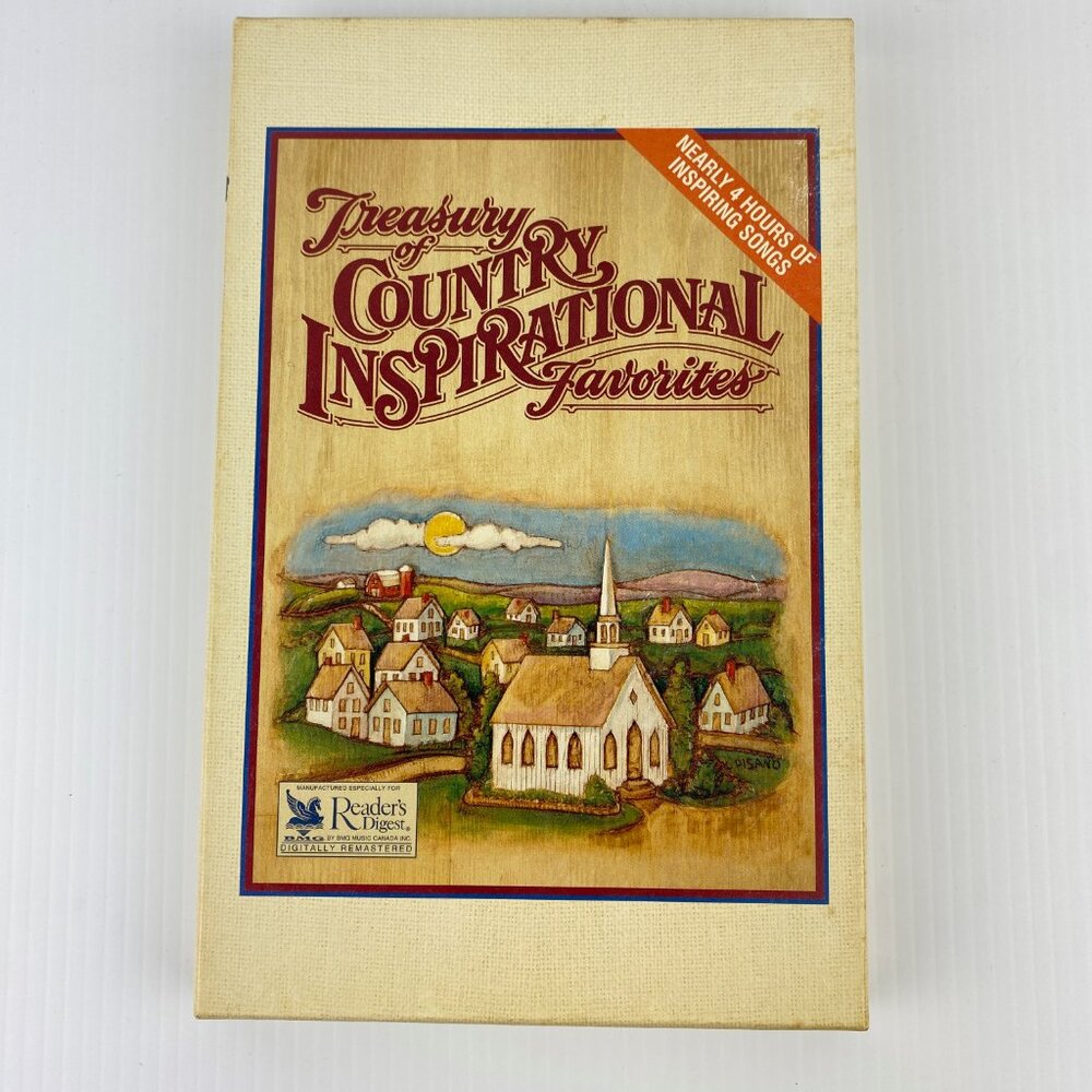 Readers Digest Treasury of Country Inspirational Favorites 4 Cassette Boxed Set